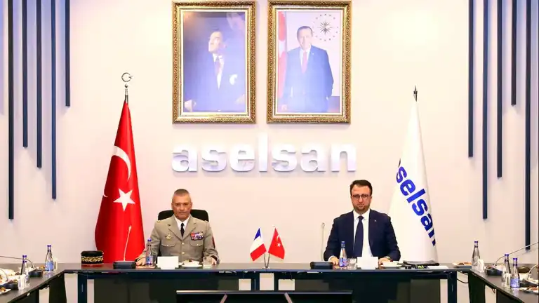 Fransa Genelkurmay Başkanı ASELSAN'ı Ziyaret Etti