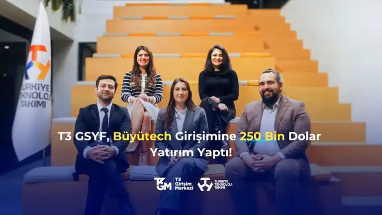 Büyütech, T3'ten 250 Bin Dolarlık Yatırım Aldı